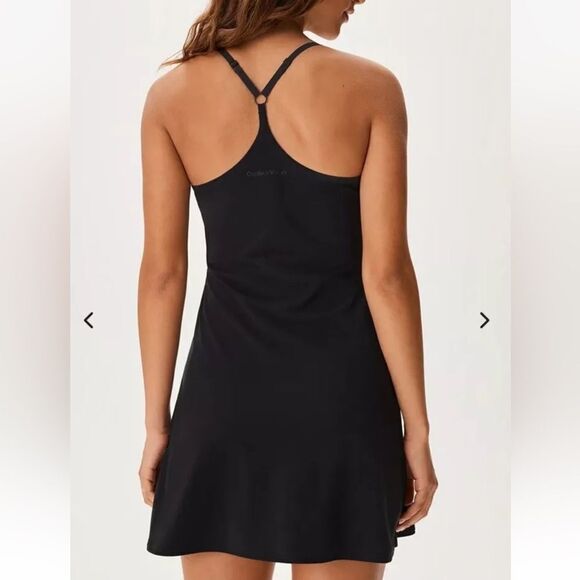 Outdoor Voices The Exercise Dress Black Athletic Workout Tennis Size Extra Large - Picture 1 of 16